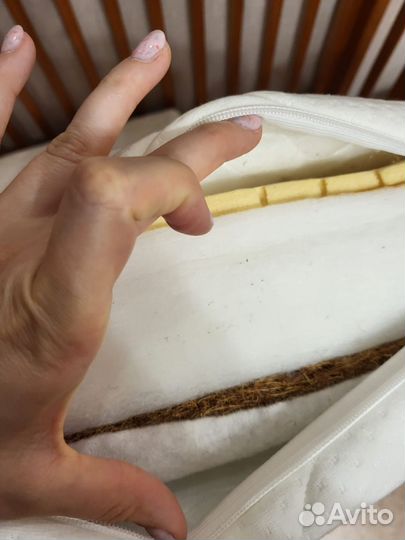 Матрас ортопедический в детскую кроватку