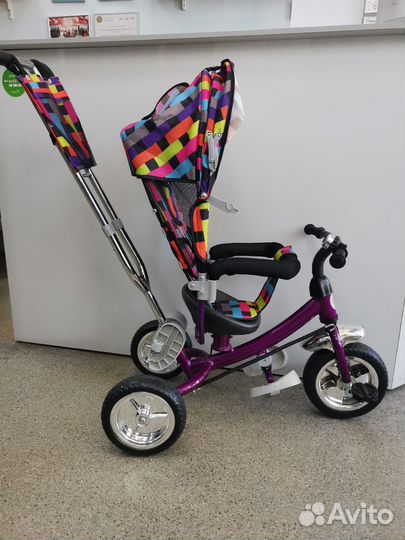 Велосипед - коляска 3колесный детский