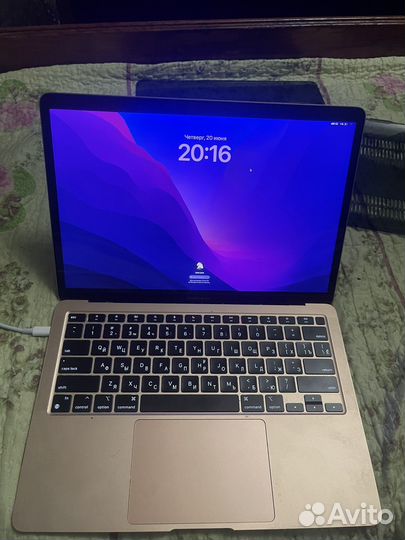 Apple macbook air 13 2020 m1 8gb 256 как новый