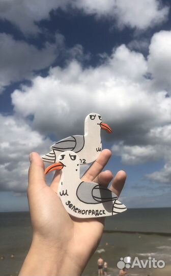 Деревянные магниты