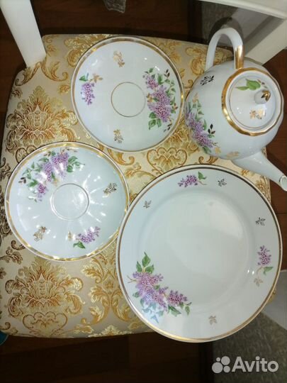 Сервиз Сирень СССР