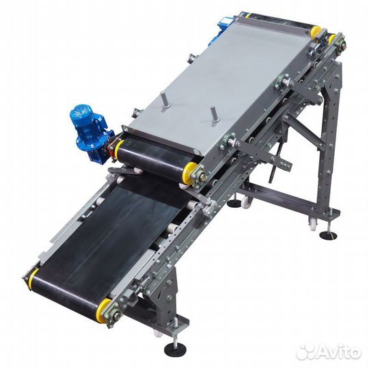 Пресс-конвейер для прокатки мешков наклонный лт2х
