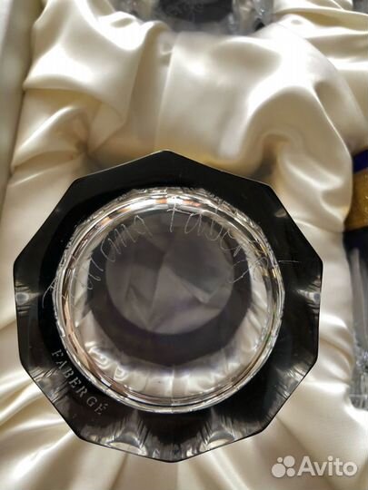 Faberge бокалы для виски кобальт Limited Edition