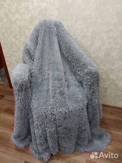 Плед с ворсом