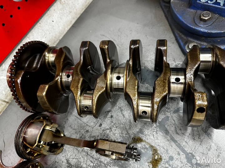 Двигатель восстановленный G4KJ 2.4л Optima Sonata