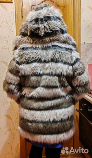 Шуба Only Me из экомеха