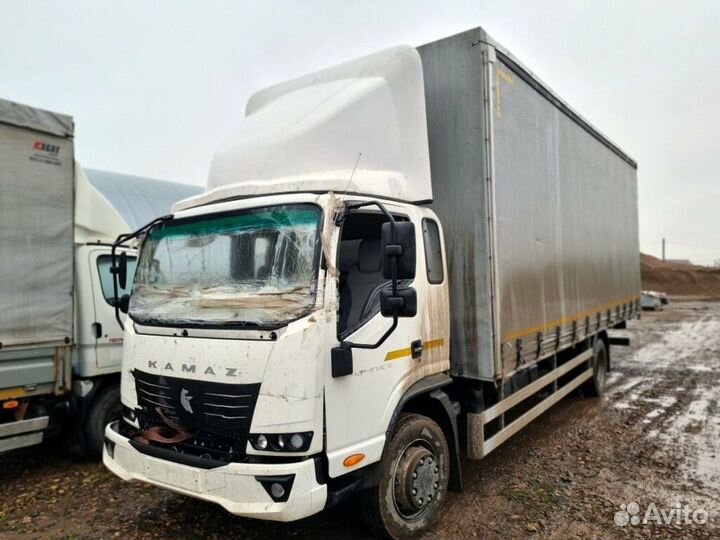 Тентованный грузовик 43 м³ КАМАЗ Компас 12, 2023