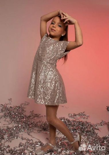 Платье нарядное zara 116 - 122