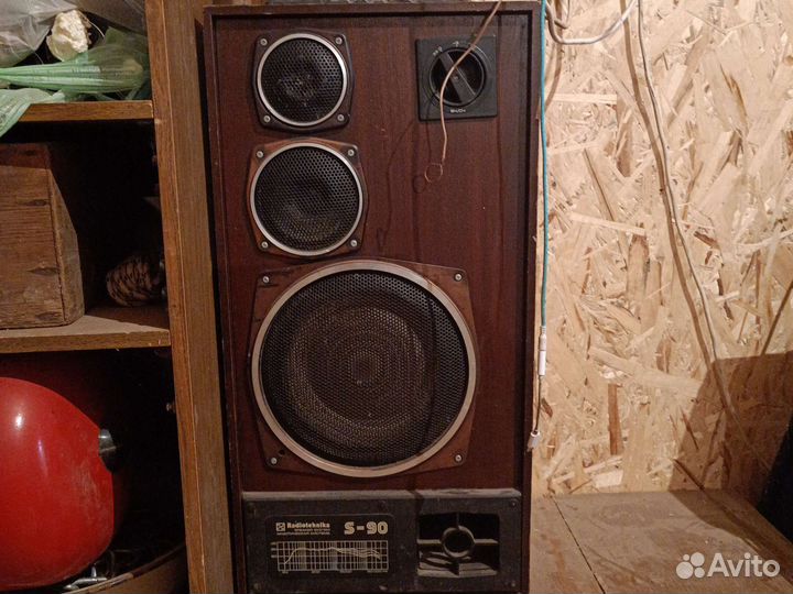 Акустические колонки СССР с90