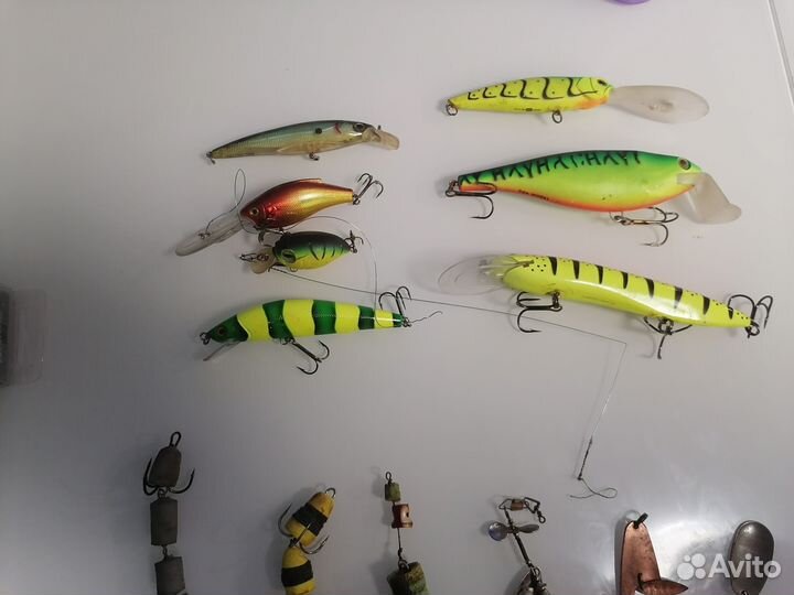 Воблера и блесна