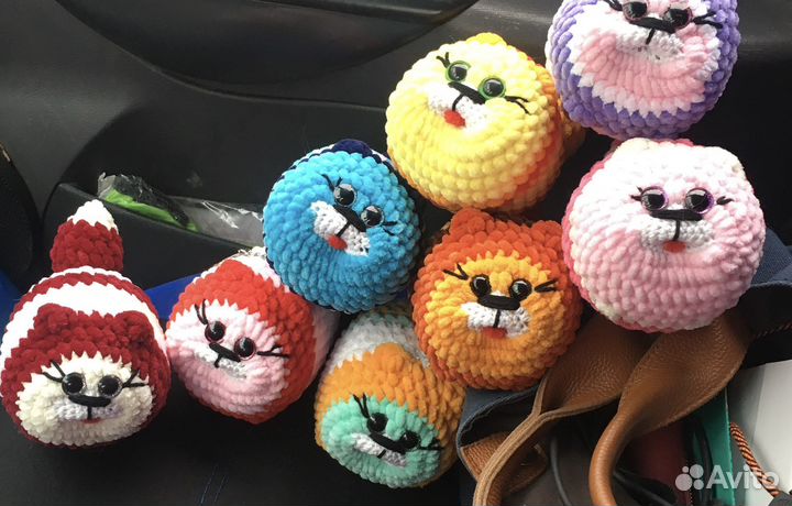 Брелки амигуруми