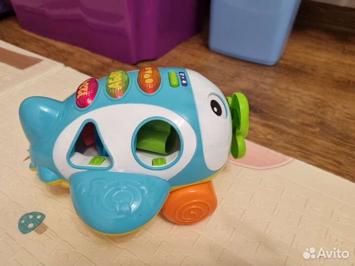 Развивающий сортер - самолёт