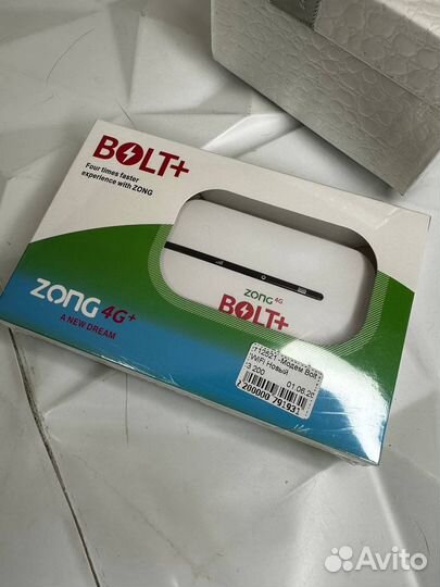 Wifi роутер Bolt+ Zong 4g+ Новый