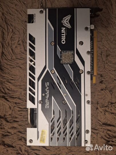 Видеокарта rx580 8gb sapphire nitro