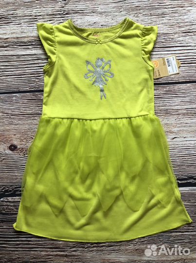 Новая ночная рубашка Carters 4-5 лет