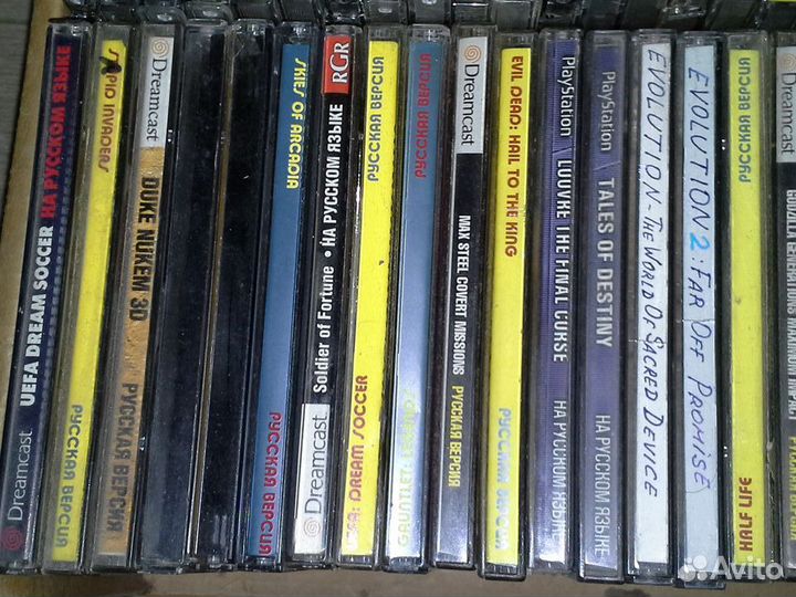Sega Dreamcast диски
