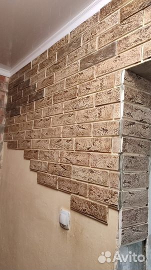 Декоративный кирпич из гипса 