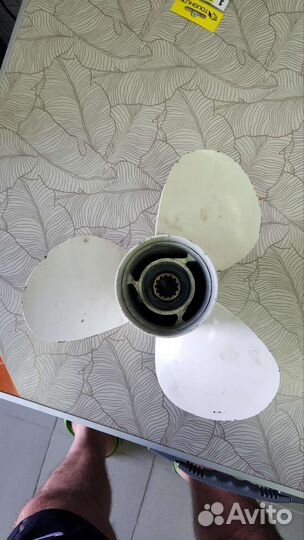 Гребной винт Yamaha 11 3/8*12шаг 13шлицев