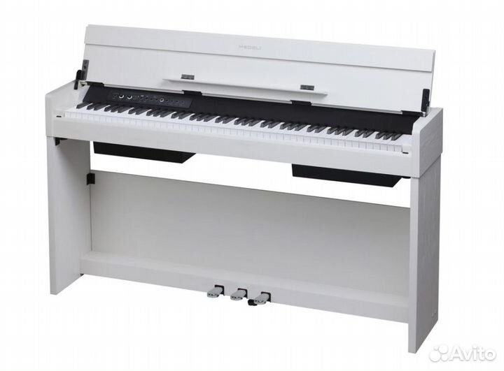 Цифровое пианино белое+Банкетка