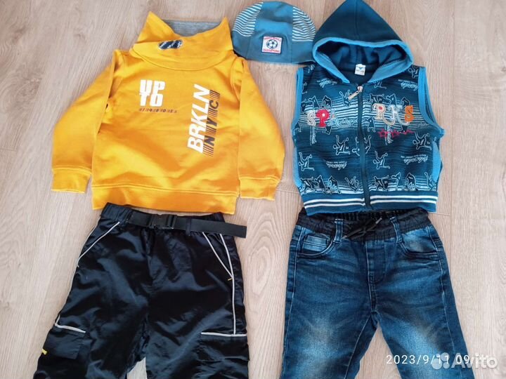 Кофты, штаны, джинсы на рост 110см