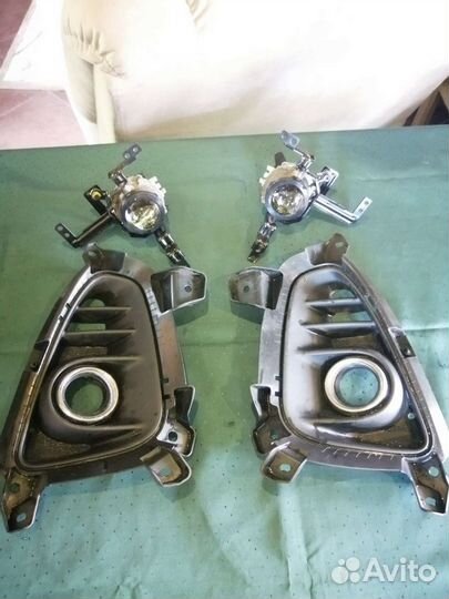 Противотуманные фары kia sorento prime