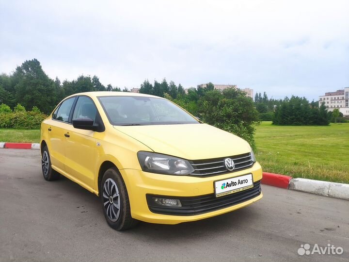 Volkswagen Polo 1.6 AT, 2017, 167 000 км