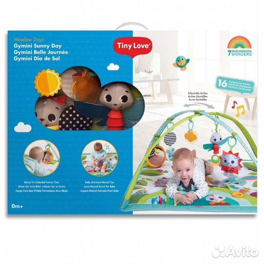 Развивающий коврик tiny love