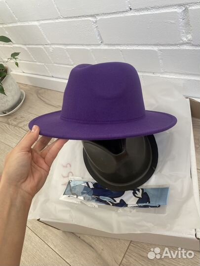 Шляпа фетровая женская