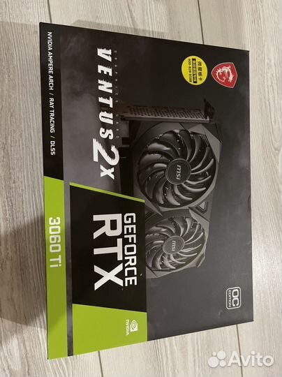 Видкокарта RTX 3060TI Ventus 2X 8G