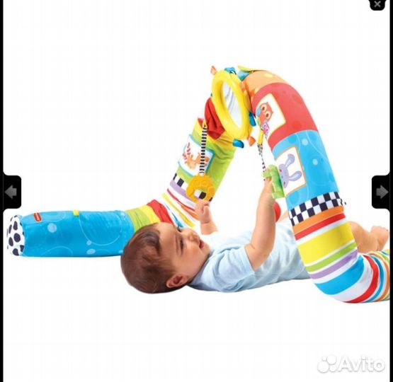 Дуга tiny love flexi play развивающий Центр+кубики