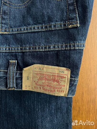 Джинсы levis оригинал винтаж, 32/30