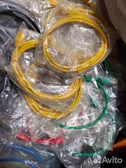 Патч корд кат.5е длина 5м, 3м, 1м, 0,5м