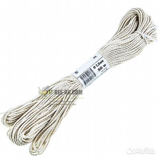 Фитиль свечной D 2 мм (50 метров)