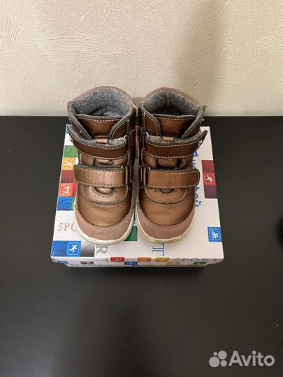 Ботинки демисезонные для девочки котофей 24