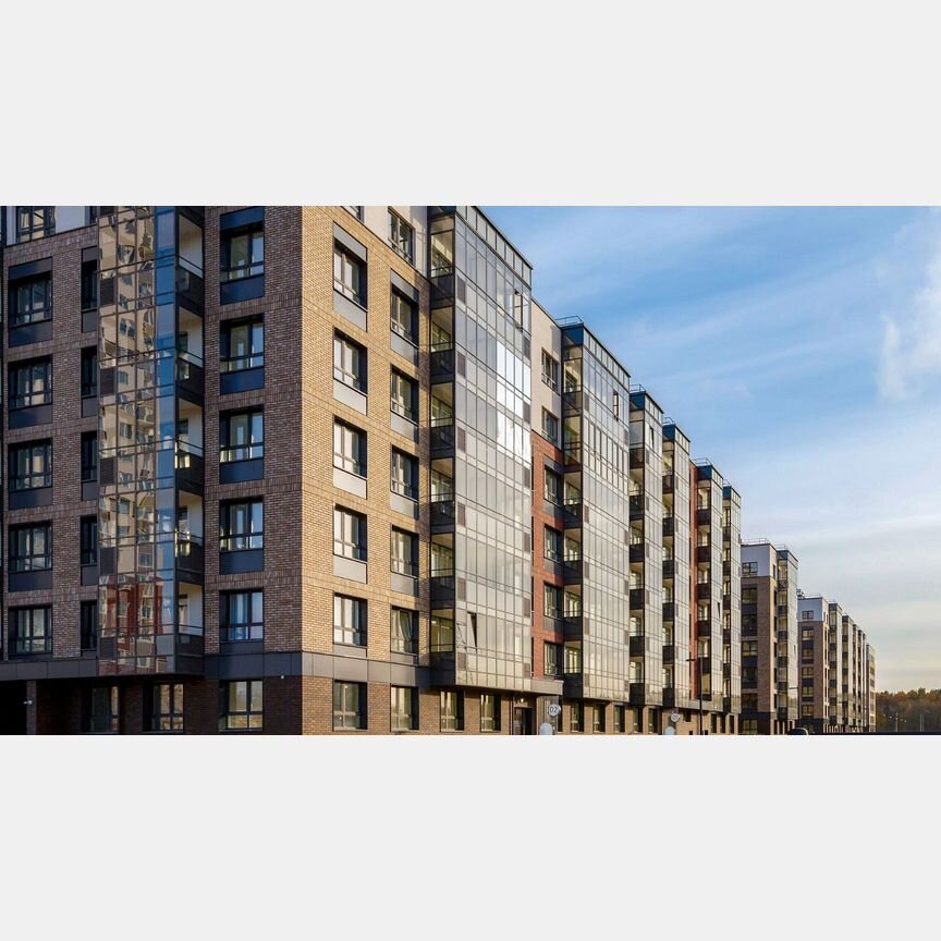 2-к. квартира, 57,1 м², 1/7 эт.