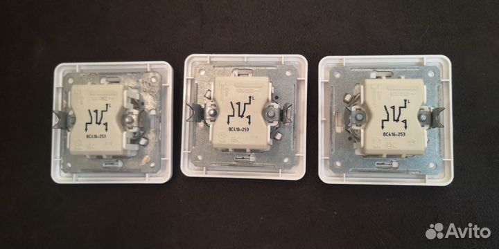 Выключатель для жалюзи 2-клавишный