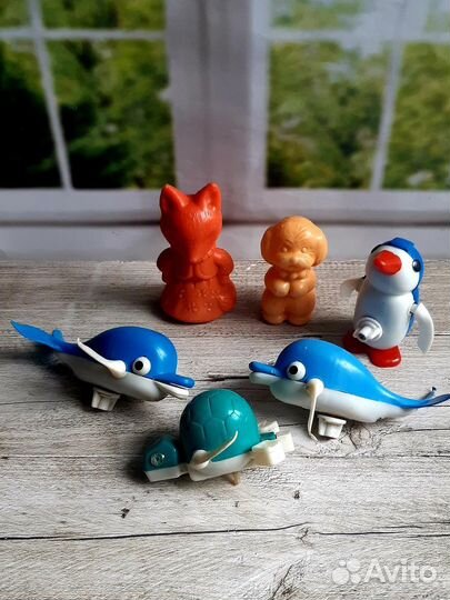 Игрушки СССР из пластика. Цену уточняйте в лс