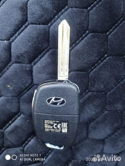 Ключ зажигания Hyundai Creta крета