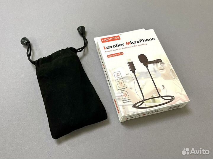 Микрофон Петличный для iPhone