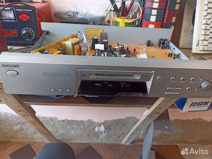 Минидисковая дека sony