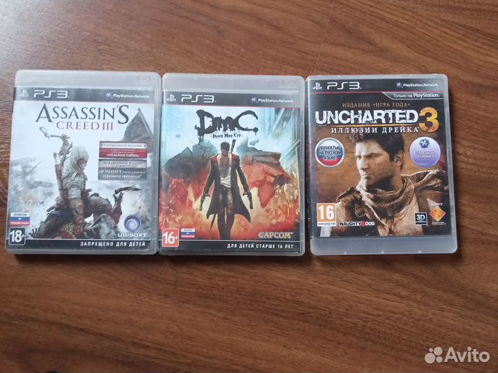 Игры для приставок ps3 б/у