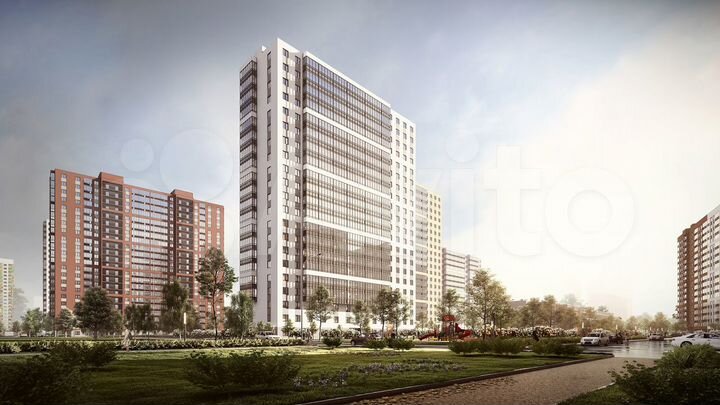 1-к. квартира, 39 м², 17/21 эт.