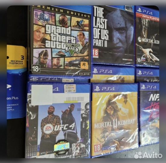 Аренда дисков на ps4/ps5