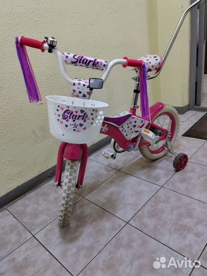 Детский велосипед Stark tanuki girl 14