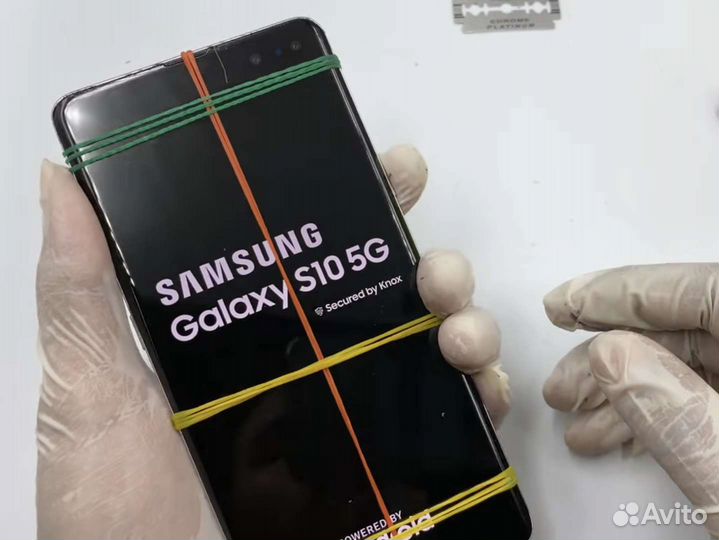 Стекло с Заменой Samsung galaxy S10 5G (G977)