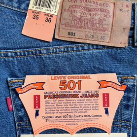 Levi's 501-0193 Made in U.S.A. Винтаж 35(34)х36