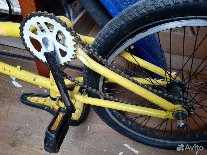 Рама, колёса. Велосипед bmx