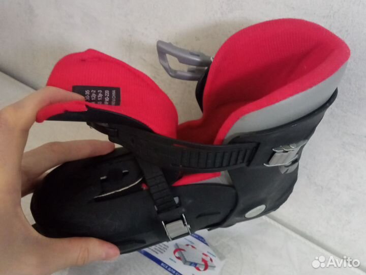 Коньки детские раздвижные 32-37