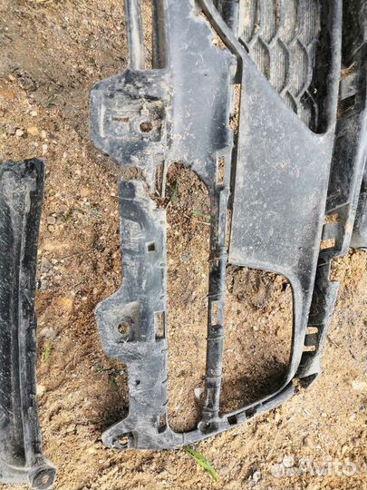 Решетка бампера переднего kia rio 3 рестайлинг