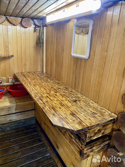 Русская баня на дровах